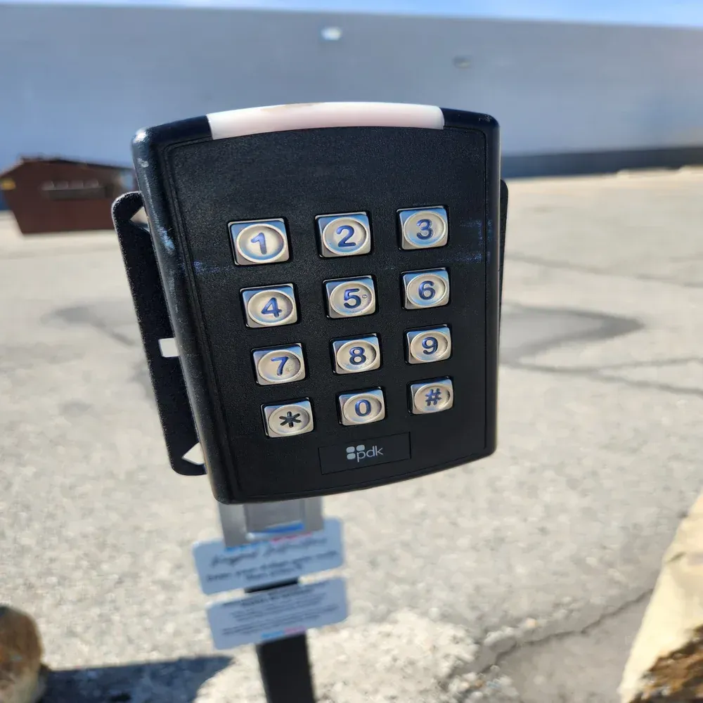 Keypad entry